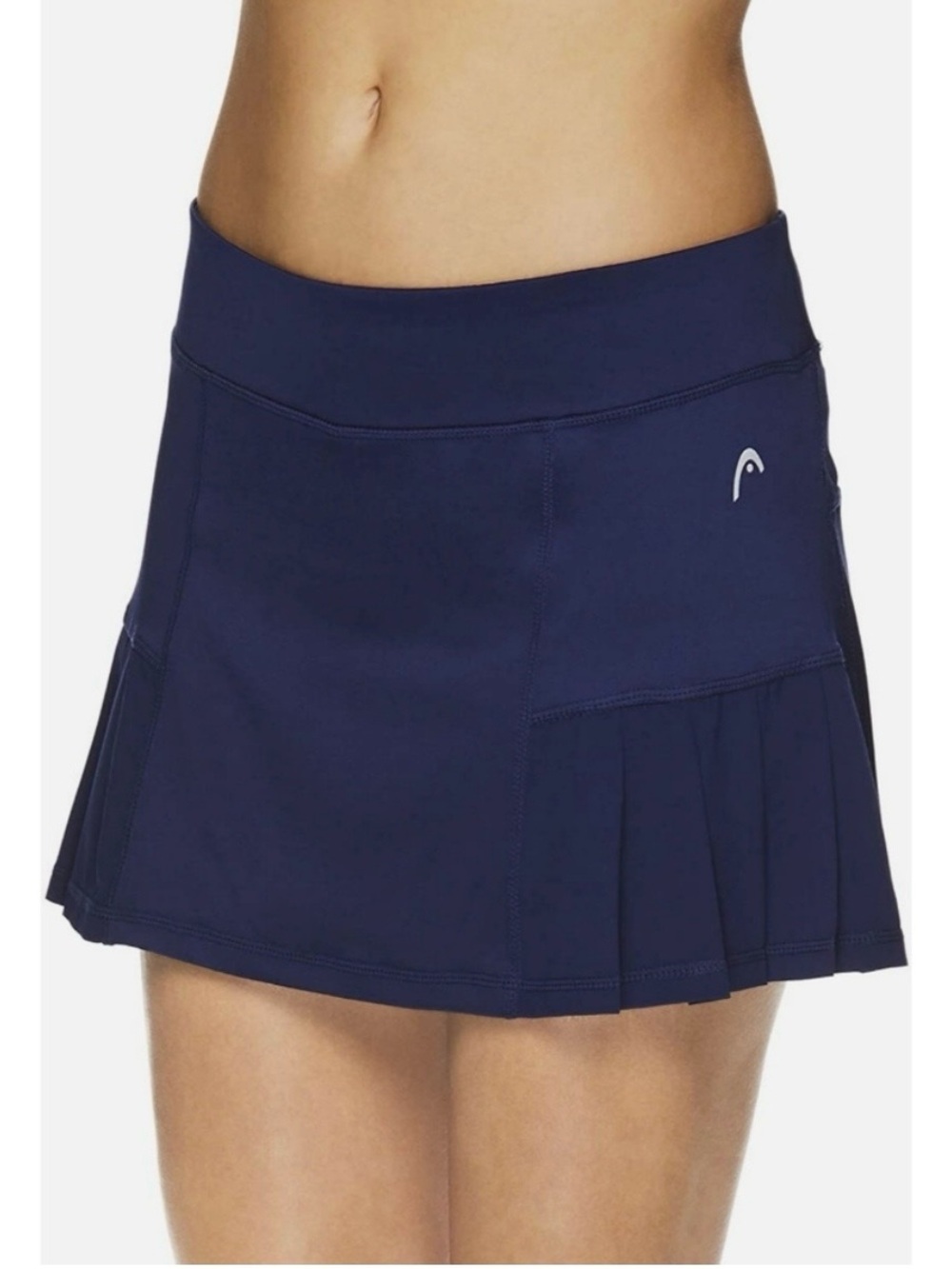 Head Pleated Athletic Skort in Medieval Blue